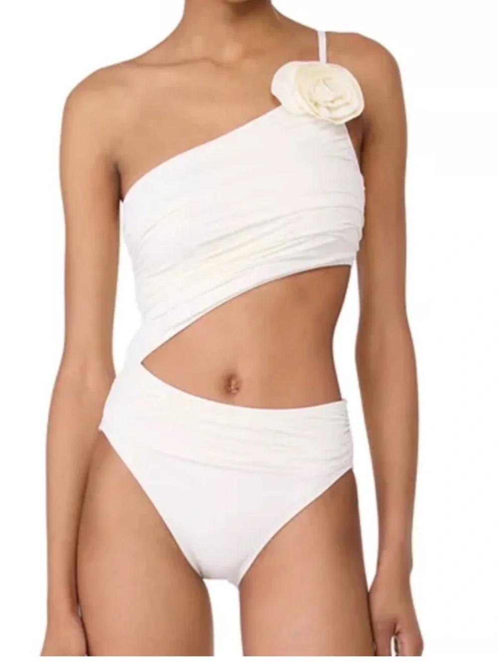 Kate Spade New York One Shoulder Rosette One NWT Size Small